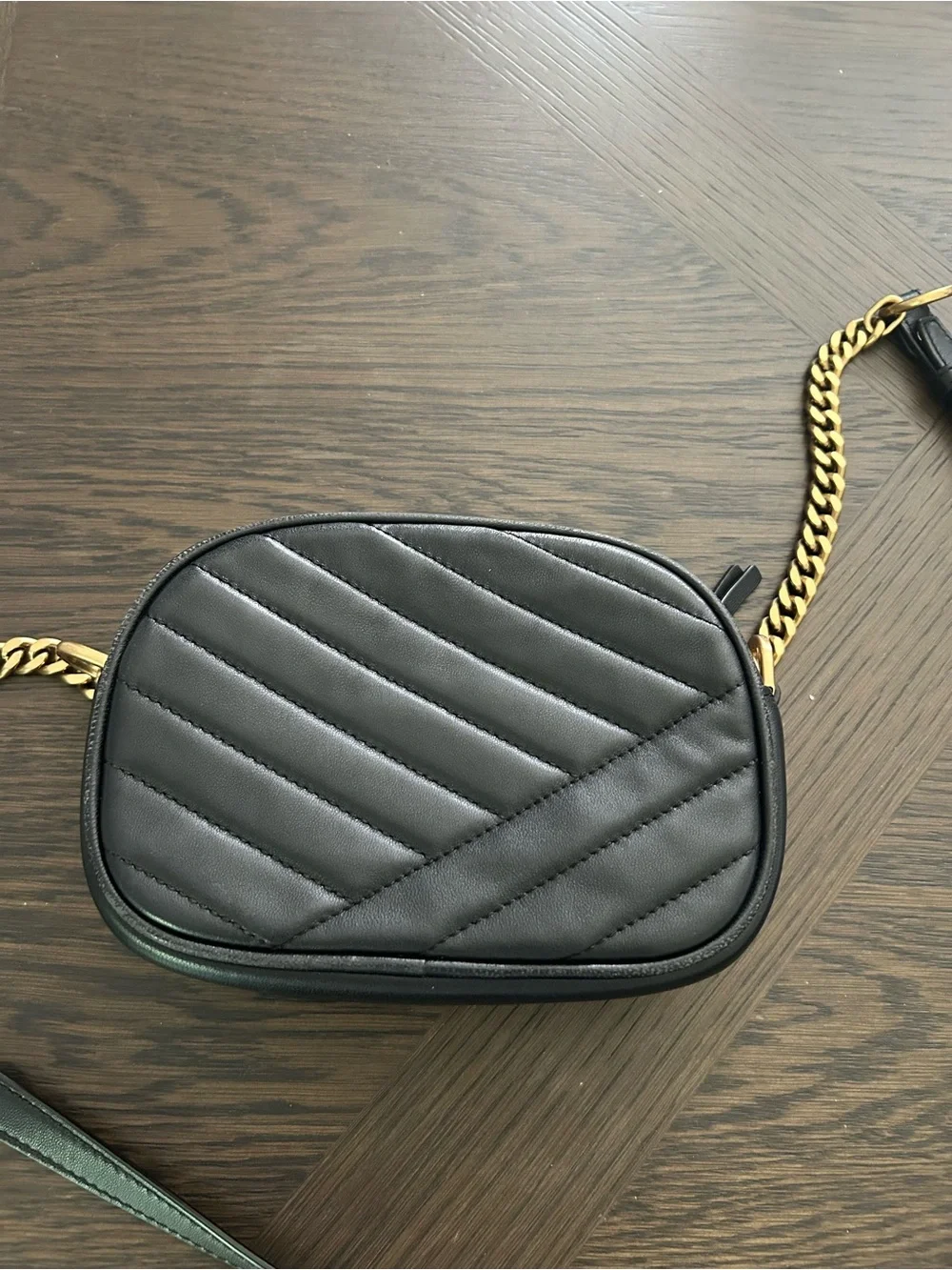 Tory Burch compact quilted